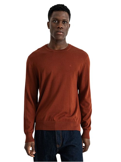 TOMMY HILFIGER Maglioncino in cotone Supima CALVIN KLEIN | LV040BM343XWI